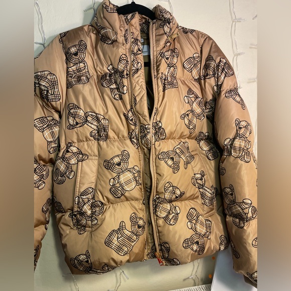 BURBERRY Thomas Bear Puffer Jacket Size 14y - Picture 11 of 14
